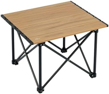 iClimb Ultralight Compact Camping Folding Table (Reinforced Nature - S) by iClimb