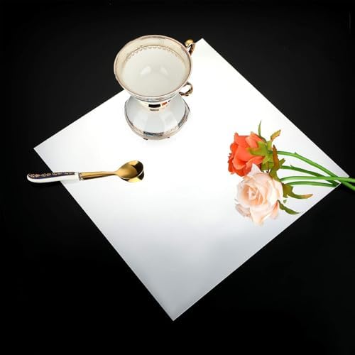 Zonon 30 Pieces Flexible Mirror Sheets Self Adhesive,12 X 12 Inches - Image 2