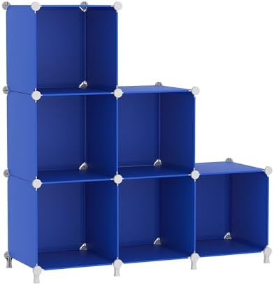 AWTATOS Cube Storage Organizer, 6 Cube Closet Organizers Storage Shelves by AWTATOS
