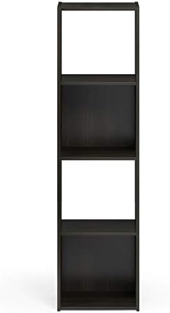 Furinno Pelli Cubic Storage Cabinet, 4x1, Espresso - Image 5