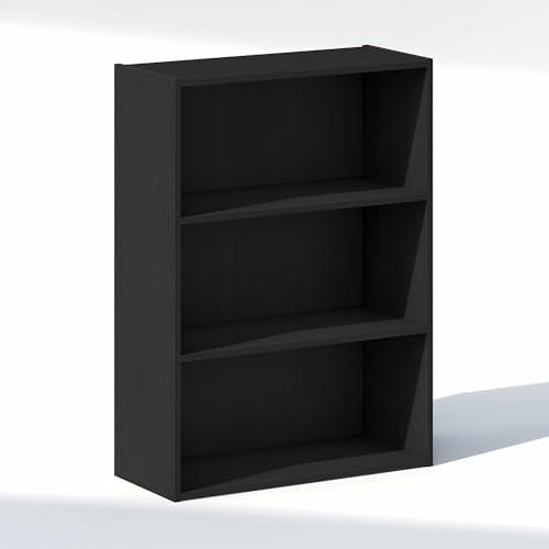 Furinno Reed Closet Organizers and Storage, 3-Tier Closet Organizer, Open Shelf Closet Storage, for Wardrobe, Bedroom, Living Room, Americano - Image 6