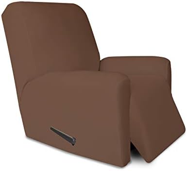 PureFit Stretc Recliner Chair Covers Fleece Soft Couch Covers for Sofa by PureFit