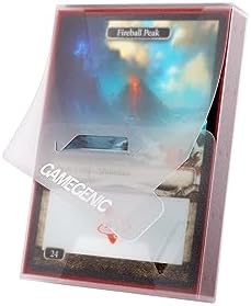 Gamegenic Cube Pocket 15+ Deck Box - Slim Card Holder for Cube Drafting and Card Protection, Modular System Perfect for TCGs, LCGs, Board Games and RPGs, Clear Color, Made - Image 3