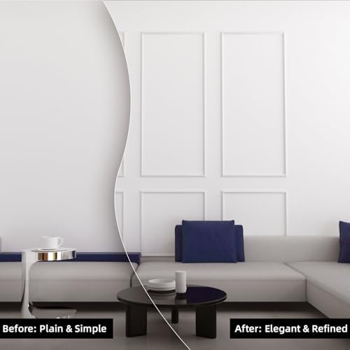20FT Flexible Peel and Stick Wall Molding Trim - Image 3