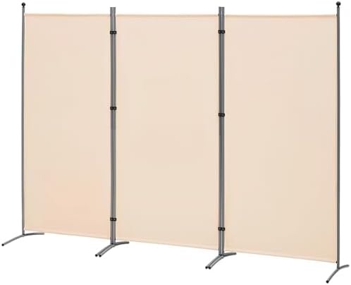 Spurgehom 3 Panel Room Divider Folding Partition Privacy Screens by Spurgehom