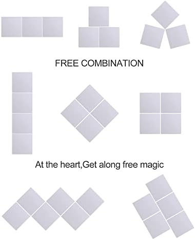 Unbreakable Kids Mirror Tiles for Wall Decor, 1 PCS 8 x 8 Inches Toddler Mirror Full Length, Stick on Classroom Small Plastic Baby Mirrors, Shatterproof Home Gym Acrylic Door Mirrors for Bedroom - Image 5