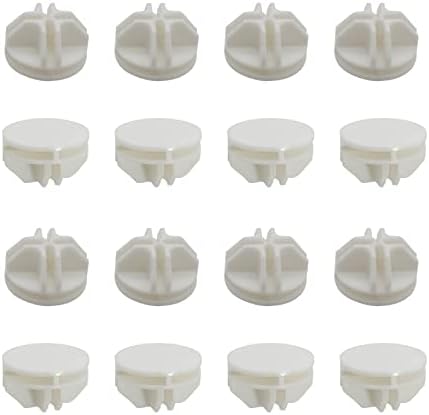 Bonsicoky 16 Pcs White Plastic Connector for Wire Grid Cube by Bonsicoky