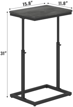 TUTOTAK End Table, Side Table, Tall Couch Table, Sofa Table - Image 7