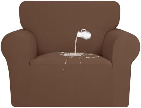 PureFit 100% Waterproof Chair Couch Cover Slipcovers for Couches and Sofas by PureFit