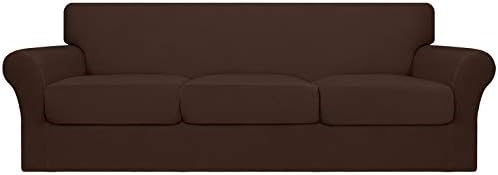 Easy-Going 4 Pieces Oversized Stretch Couch Cover for Dogs Washable by Easy-Going