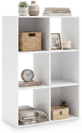 Signature Design by Ashley Onita 6 Cube Storage Organizer, White by Unknown