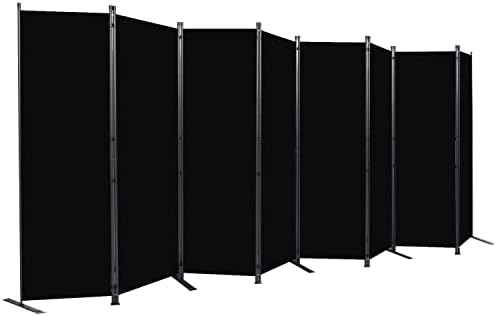Room Divider 8 Panel-176''Wide,6FT Room Dividers and Folding Privacy Screen by HOMSCREENER