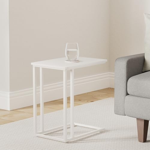 VASAGLE C Shape End Table for Couch or Sofa, Industrial Small Side Table - Image 2