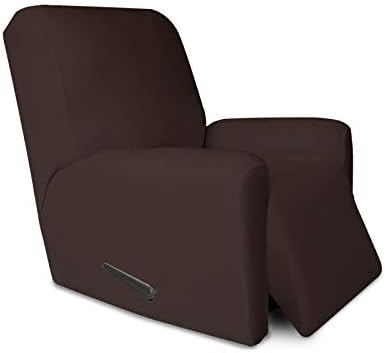 PureFit Stretc Recliner Chair Covers Fleece Soft Couch Covers for Sofa by PureFit