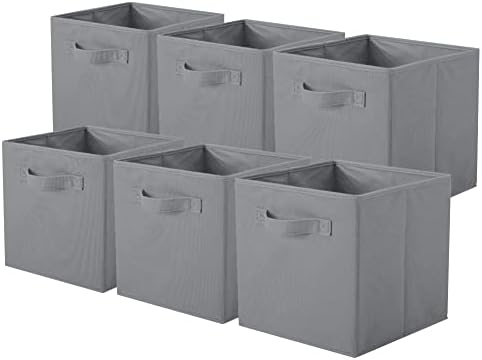 ShellKingdom Storage Bins, Foldable Fabric Storage Cubes And Cloth Storage by ShellKingdom