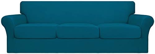 Easy-Going 4 Pieces Oversized Stretch Couch Cover for Dogs Washable by Easy-Going