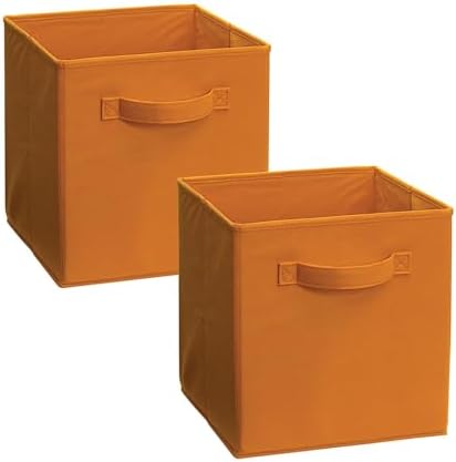 ClosetMaid 11533 Cubeicals Fabric Drawer, Fiesta Orange, 2-Pack by ClosetMaid