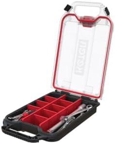 Keter Stack N' Roll 2 Pack Half Organizer Storage Box - Image 4