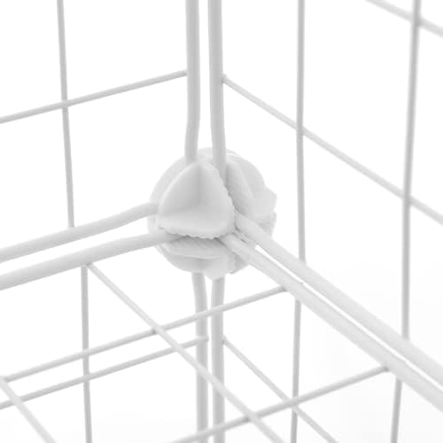 Litoexpe 36 Pcs White Wire Cube Plastic Connectors - Image 4