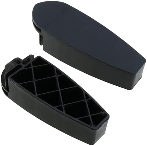 8PCS 100x35x25mm Wire Cube Organiser ABS Plastic Modular Shelf Connector Black Grid Cube Connector Tall Clip Suitable for Wardrobes Shoe Cabinets Storage Bins - Image 2
