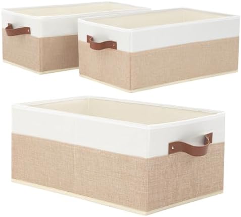 Closet Organizer Bins 3 Pack, Large Storage Bins for Shelves by Unknown