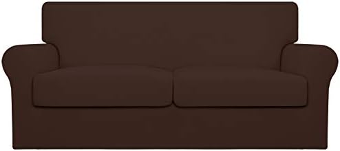 Easy-Going Stretch Oversized Loveseat Couch Cover for 2 Cushion Washable by Easy-Going