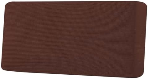 H.VERSAILTEX Super Stretch Individual Seat Cushion Covers Sofa Covers Couch Cushion Covers Slipcover Sets Thick Jacquard Textured Twill Fabric (1 Piece Sofa Cushion Cover, Burnt Brick) by HVERSAILTEX