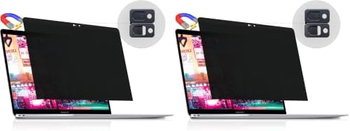 Peslv Magnetic Privacy Screen for Macbook Air 13 Inch (2018-2021, M1) / Macbook Pro 13 in (2016-2022, M1, M2), Removable Anti Blue Light Glare Filter for Mac 13In Laptop (Pack of 2) by peslv