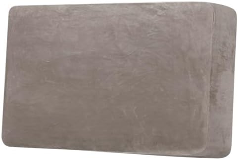 H.VERSAILTEX Velvet Stretch Individual Couch Cushion Cover Plush Slipcover for Loveseat Sofa Furniture Protector Seat Cover (1 Piece Loveseat Cushion Cover, Taupe) by HVERSAILTEX