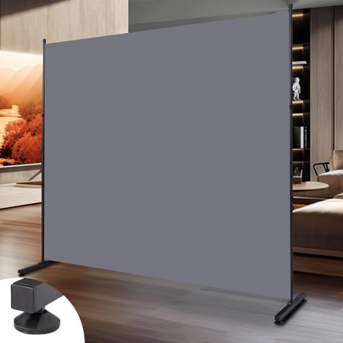 Room Divider Single Panel Folding Privacy Screen,Wall Divider for Partition by HOMSCREENER