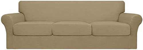 Easy-Going 4 Pieces Oversized Stretch Couch Cover for Dogs Washable by Easy-Going