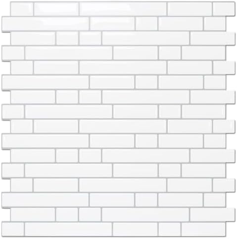 STICKGOO Peel and Stick Wall Tile Self-Adhesive Backsplash Thicker Design by STICKGOO