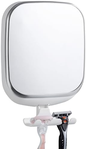 TAILI Shower Mirror Fogless for Shaving,Fogless Mirror for Shower with Tray by TAILI