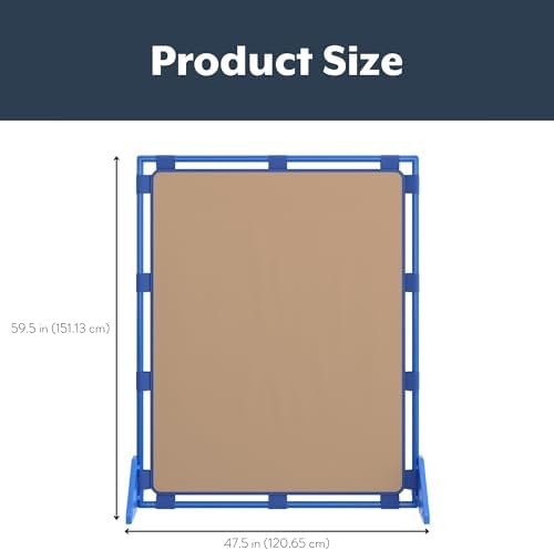 Children's Factory PlayPanel Room Divider 59.5" x 47.5", Almond - Image 3