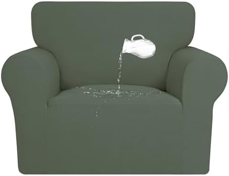 PureFit 100% Waterproof Chair Couch Cover Slipcovers for Couches and Sofas by PureFit