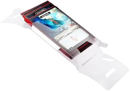 Gamegenic Cube Pocket 15+ Deck Box - Slim Card Holder for Cube Drafting and Card Protection, Modular System Perfect for TCGs, LCGs, Board Games and RPGs, Clear Color, Made - Image 4