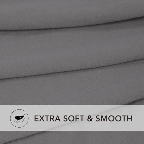 PureFit Super Stretch Sofa Slipcover – Spandex Non Slip Soft Couch Sofa Cover, Washable Furniture Protector with Non Skid Foam and Elastic Bottom for Kids, Pets (Oversized, Light Gray) - Image 5