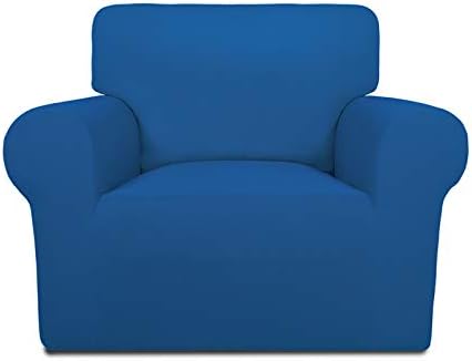PureFit Stretch Chair Covers Fleece Couch Covers for Sofa Classic Blue by PureFit