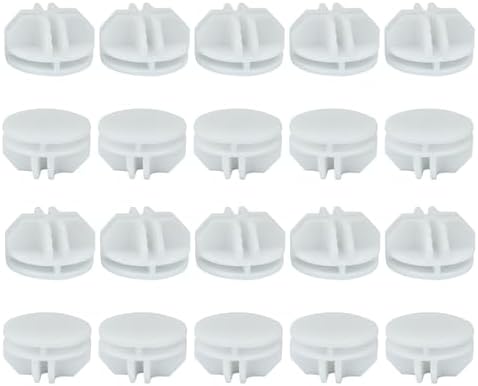 20Pcs White Plastic Wire Grid Cube Connector by Seimneire