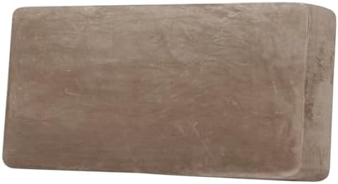 H.VERSAILTEX Velvet Stretch Individual Couch Cushion Cover Plush Cushion Slipcover for Loveseat Sofa Cushion Furniture Protector Seat Cushion Sofa Cover (1 Piece Sofa Cushion Cover, Camel) by HVERSAILTEX