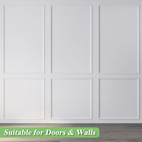 Colingmill 2 Sets Peel and Stick Door Moulding, Stylish, 22"x36"+22"x24" - Image 7
