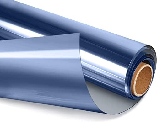 HIDBEA One Way Privacy Window Film,Heat Blocking, Blue,29.5in x 6.5ft by HIDBEAWindowFilm