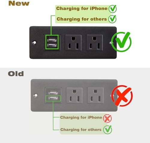 Slim Charging End Table with Storage - For Small Spaces and Bedroom - Image 4