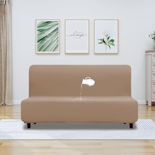 PureFit Waterproof Futon Couch Cover Slipcovers for Couches and Sofas - Image 2