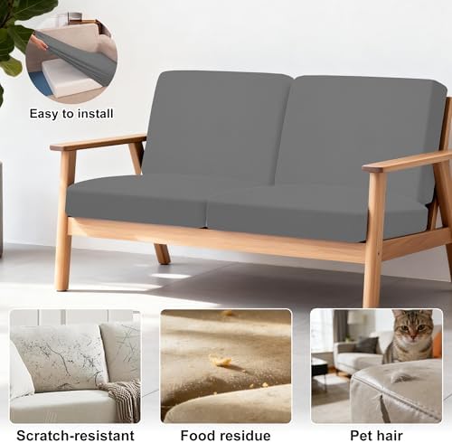 4 Pcs Outdoor Cushion Covers, Patio Sofa Cushion Covers Replacement - Image 4