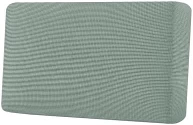 H.VERSAILTEX Super Stretch Individual Seat Cushion Covers Sofa Covers Couch Cushion Covers Slipcover Sets Thick Jacquard Textured Twill Fabric (1 Piece Loveseat Cushion Cover, Sage) by HVERSAILTEX