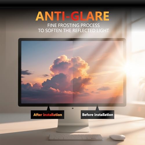 2 Pack Computer Privacy Screen 27 Inch for 16:9 Widescreen Monitor - Image 4