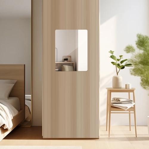 Self-Adhesive Acrylic Wall Mirror, 12 x 14 Inch - Image 4