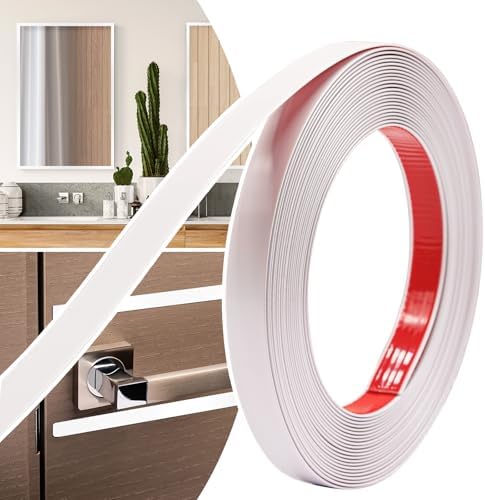 0.79in x 40Ft Peel and Stick Wall Molding Trim, Flexible Trim by JSIWOTH
