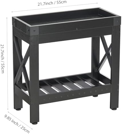 Narrow Side Table, End Table,Sofa Side Table, End Table Nightstand for Bedroom, Living Room, Small Spaces - Image 3